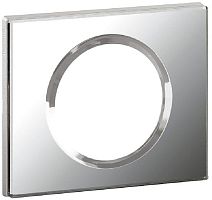 Рамка универсальная Legrand Celiane Corian 1-м. стекло зеркало картинка